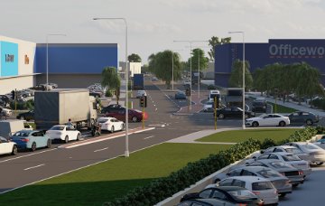 Artist impression - Hutton and Scarborough Beach Road